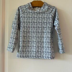 Little Girl Minnow Floral Rashguard